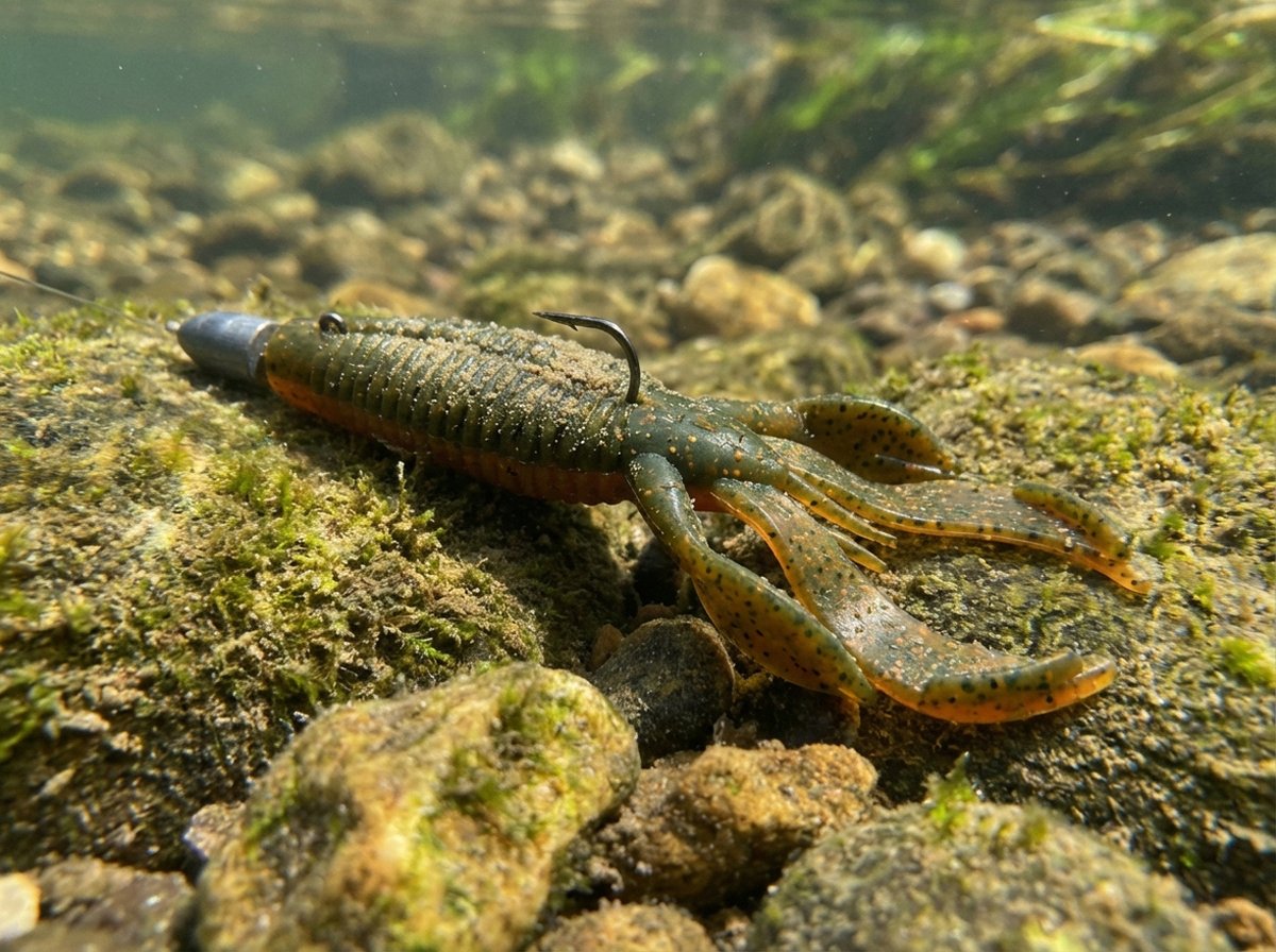 Creature Bait am Texas-Rig: Gummifisch-Alternative für schwierige Angeltage