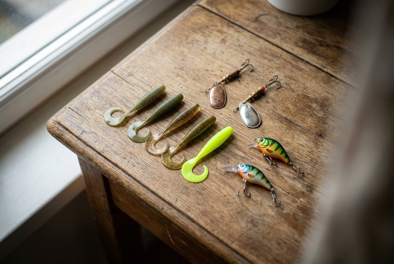 Barschköder im Überblick: Gummiköder, Spinner und Crankbaits