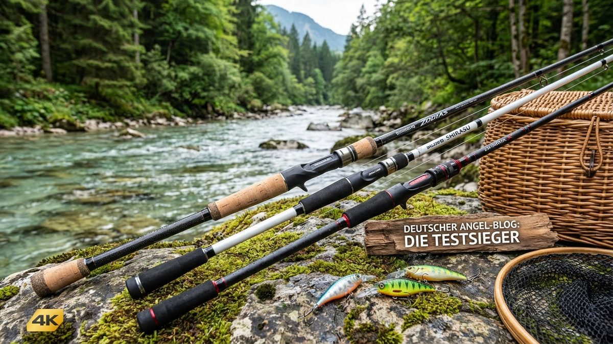 Die drei Testsieger im Vergleich: Shimano Zodias, Balzer Shirasu und Daiwa Ninja X